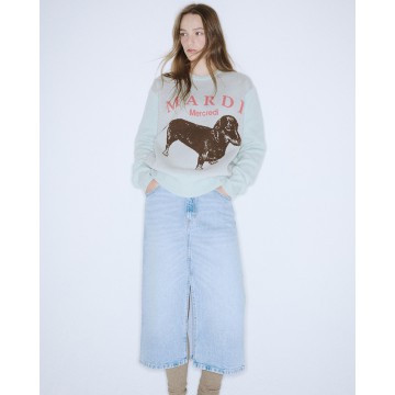 韓國MARDI MERCREDI - CASHMERE BLENDED PULLOVER DDANJI (MINT)