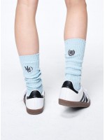 韓國MARDI MERCREDI - LONG SOCKS MRD LOGO (SKY NAVY)