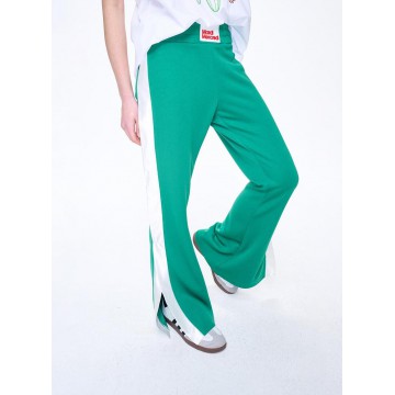 韓國MARDI MERCREDI - TRACK FLARE PANTS (GREEN)