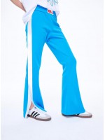 韓國MARDI MERCREDI - TRACK FLARE PANTS (BLUE)
