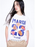 韓國MARDI MERCREDI - TSHIRT NUMERO 23 (IVORY NAVY)