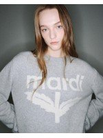 韓國MARDI MERCREDI - CASHMERE BLENDED PULLOVER BLOOMMARDI (HEATHER IVORY)