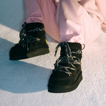 韓國MARDI MERCREDI - LUNE BOOTS (BLACK)