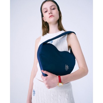 韓國MARDI MERCREDI - HEART MRCD (NAVY IVORY)