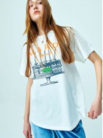 韓國MARDIMERCREDI - TSHIRT BIRTHDAY CAKE_IVORY