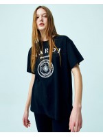 韓國MARDIMERCREDI - TSHIRT UNIV_BLACK WHITE