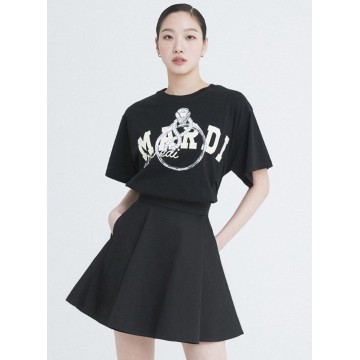 韓國MARDIMERCREDI - TSHIRT RING WITH ROCK_BLACK