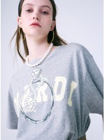 韓國MARDIMERCREDI - TSHIRT RING WITH ROCK_GREY