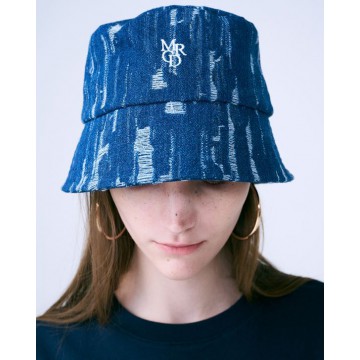 韓國MARDI MERCREDI - BUCKET HAT MRCD_BLUE SILVER