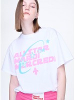 韓國MARDI MERCREDI - TSHIRT ALLSTAR MARDI_WHITE