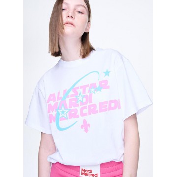 韓國MARDI MERCREDI - TSHIRT ALLSTAR MARDI_WHITE