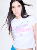 韓國MARDI MERCREDI - CROPPED TSHIRT ALLSTAR MARDI_WHITE
