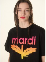 韓國MARDI MERCREDI - TSHIRT BLOOMMARDI GRADATION_BLACK PINK