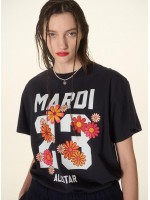 韓國MARDI MERCREDI - TSHIRT NUMERO 23_NAVY WHITE