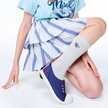 韓國MARDI MERCREDI - LEGERE SNEAKERS_NAVY