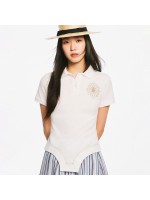 韓國MARDIMERCREDI - BODY SUIT DETAIL TOP_WHITE BEIGE