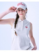韓國MARDIMERCREDI - TERRY SUN VISOR_OATMEAL RED