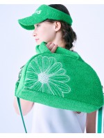 韓國MARDIMERCREDI - TERRY TOTE BAG FLOWER MARDI_GREEN IVORY