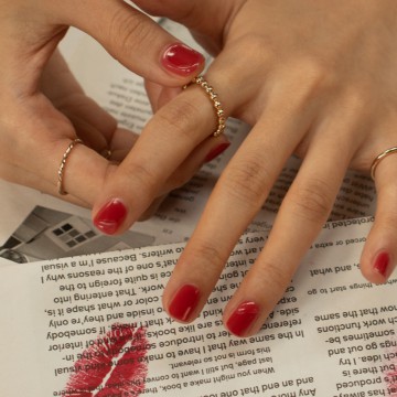 keepu - Red On Red♡美甲用品
